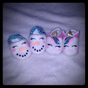 Newborn booties